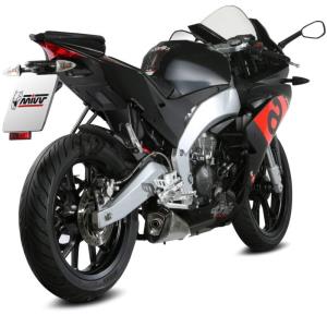 Escape Mivv Delta Race Acero Aprilia RS 125 17-20